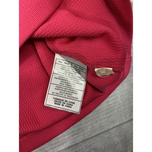 Nike Golf Shirt Mens XL Pink Short Sleeve Dri Fit Vented Stretch Polo Collared - Picture 5 of 9